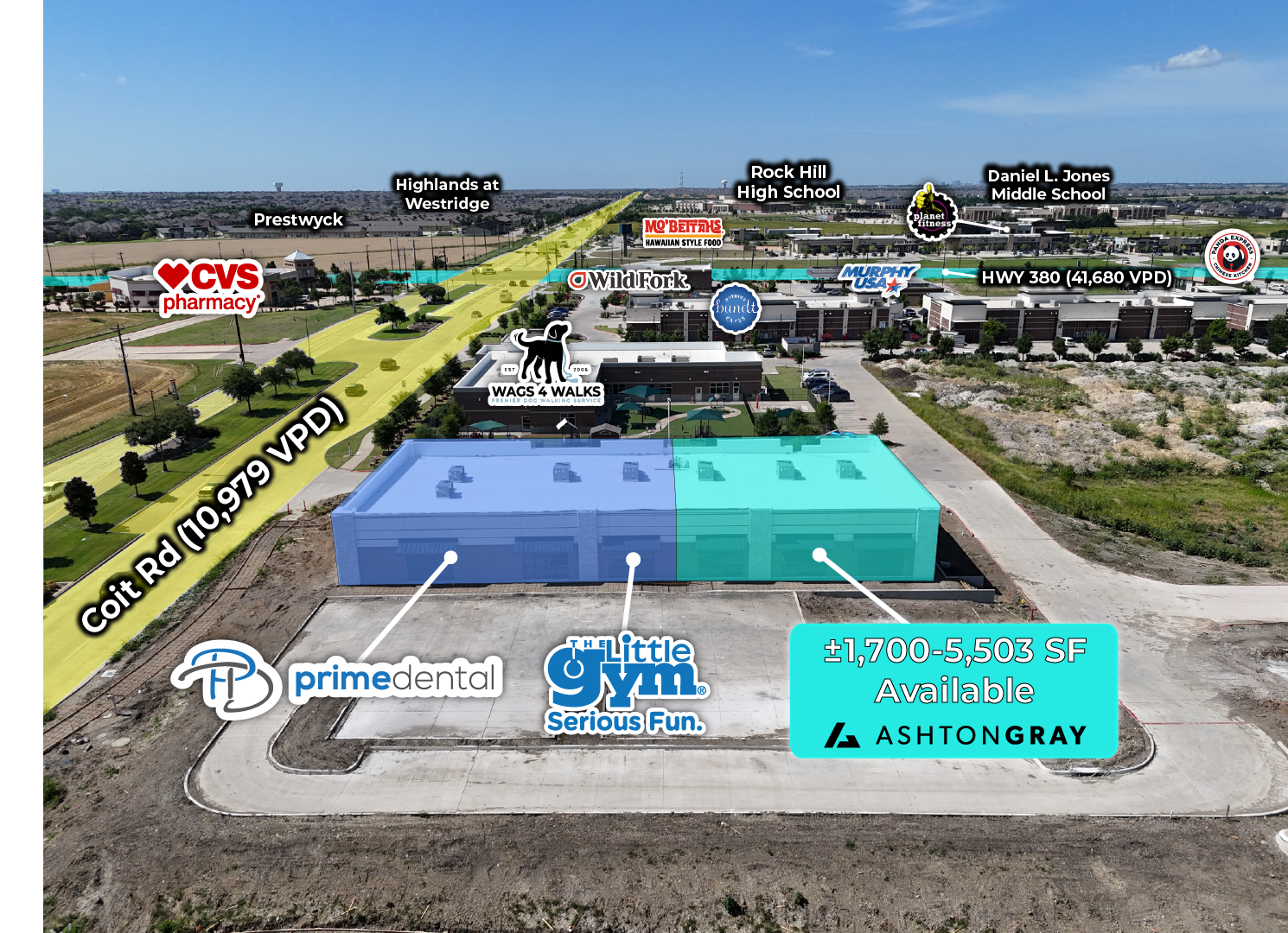 1200 S Coit Rd, Prosper, TX à louer Photo principale- Image 1 de 10