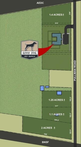 3rd ave, Amarillo, TX à vendre - Plan de site - Image 2 de 2