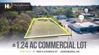 Plus de détails pour 1900 S Church St, Jonesboro, AR - Terrain à vendre