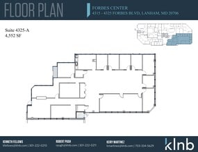 4315-4325 Forbes Blvd, Lanham, MD for lease Floor Plan- Image 2 of 4