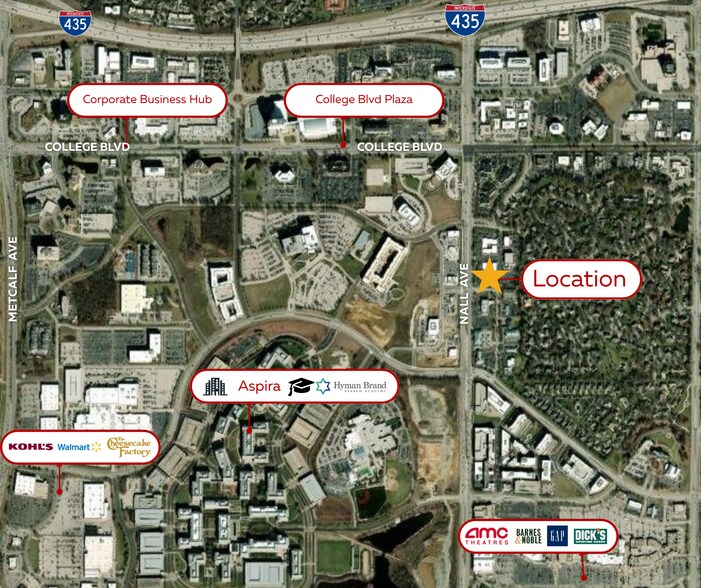 11213 Nall Ave, Overland Park, KS à louer - Photo du bâtiment - Image 2 de 2