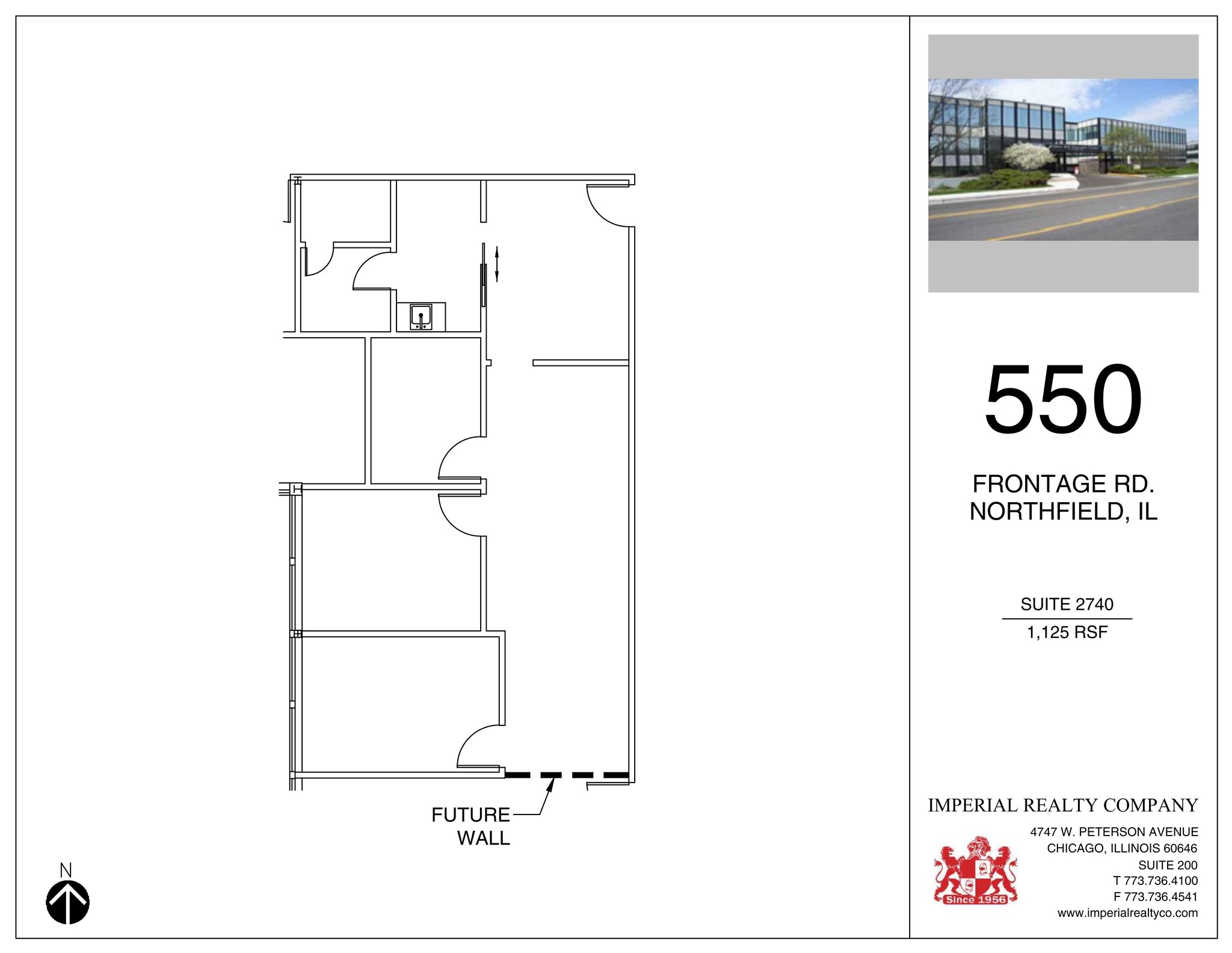 540-550 W Frontage Rd, Northfield, IL for lease Site Plan- Image 1 of 1