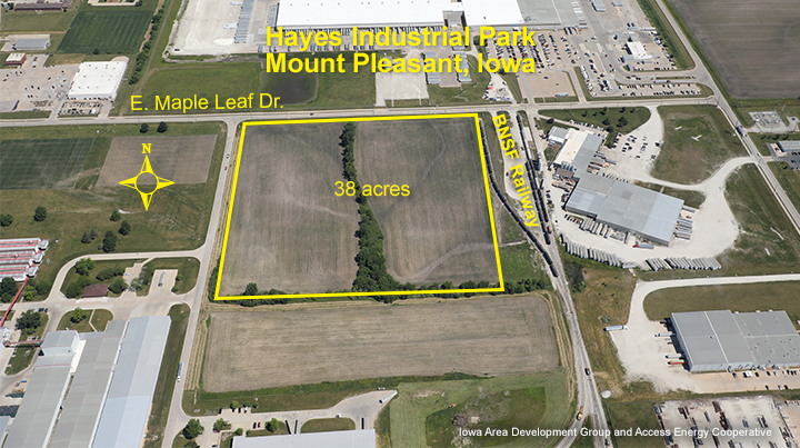 E Maple Leaf Dr And Havrvey Rd, Mount Pleasant, IA for sale - Building Photo - Image 2 of 3