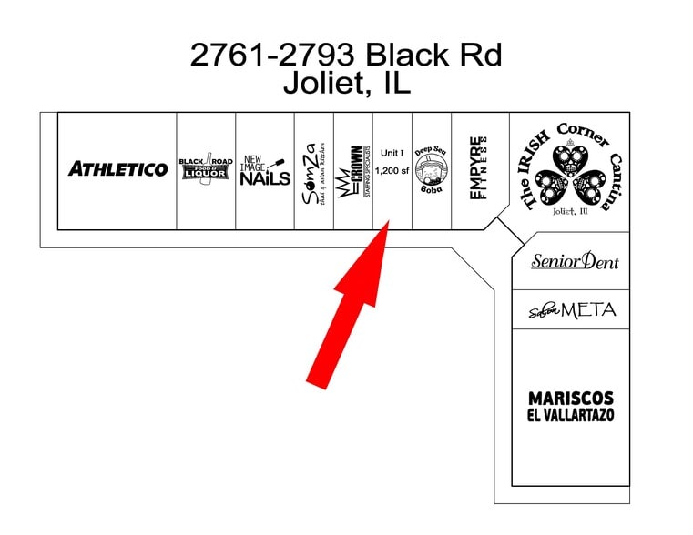 2761-2793 Black Rd, Joliet, IL for lease - Building Photo - Image 2 of 3