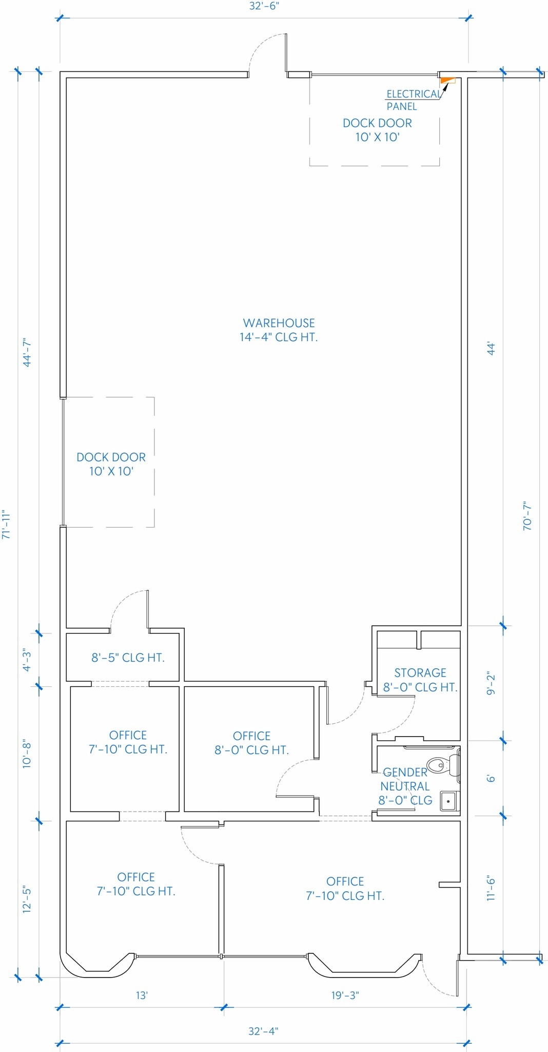 14747 Artesia Blvd, La Mirada, CA à louer Plan d’étage- Image 1 de 2