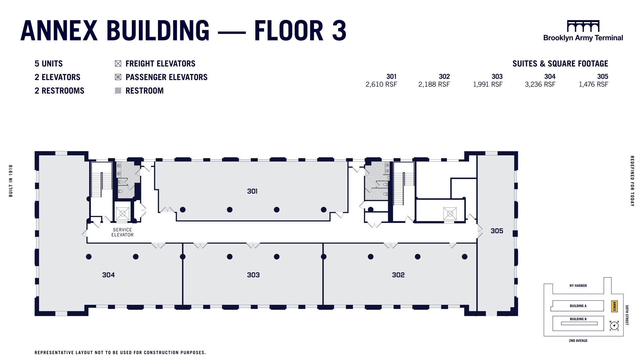 140 58th St, Brooklyn, NY for lease Site Plan- Image 1 of 10