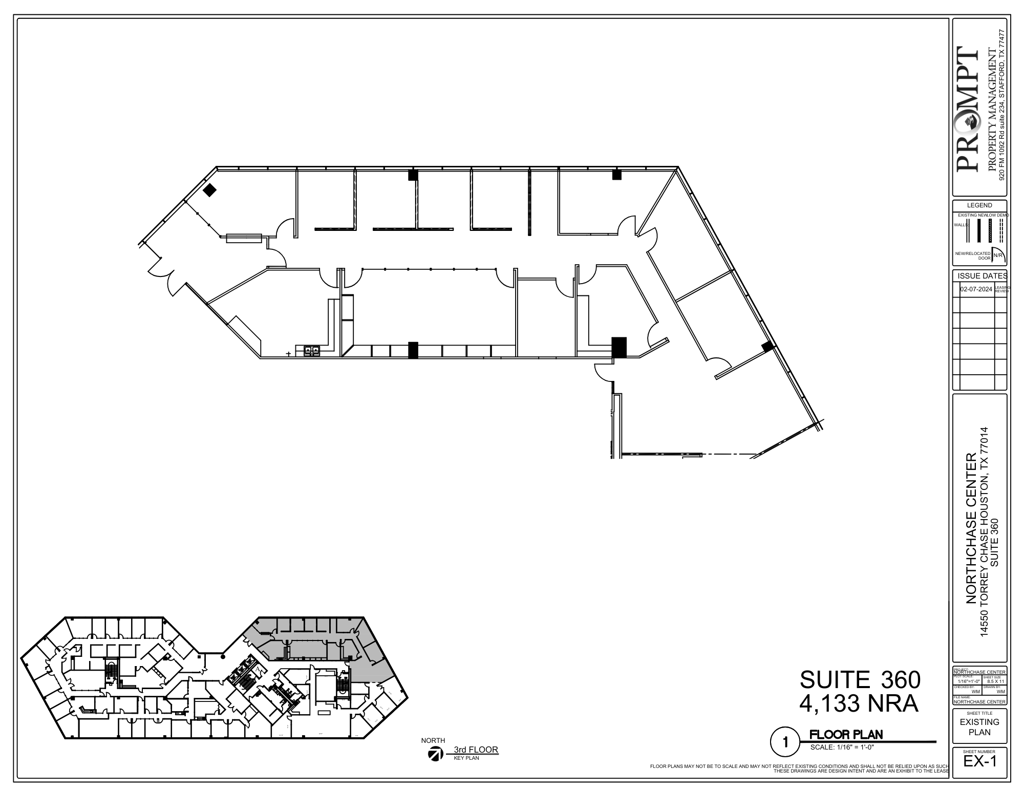 14550 Torrey Chase Blvd, Houston, TX for lease Floor Plan- Image 1 of 1