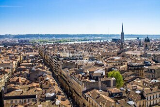 Bordeaux, GIR - Aerial  map view