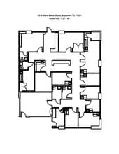 1010 W Baker Rd, Baytown, TX à louer Plan de site- Image 1 de 1