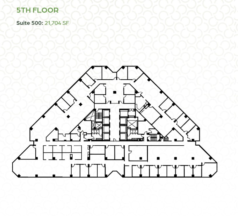 7500 Old Georgetown Rd, Bethesda, MD à louer Plan d  tage- Image 1 de 1