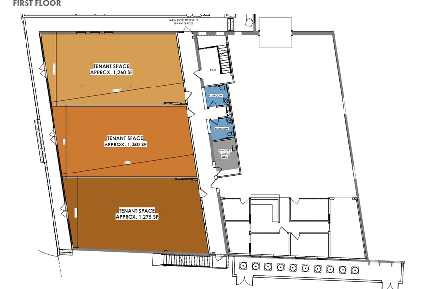 75 Greenville St, Newnan, GA à louer - Plan d  tage - Image 2 de 5