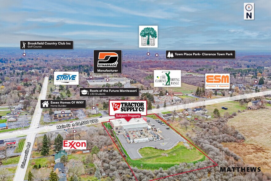 8945 Main St, Clarence, NY à vendre - Photo du bâtiment - Image 3 de 3