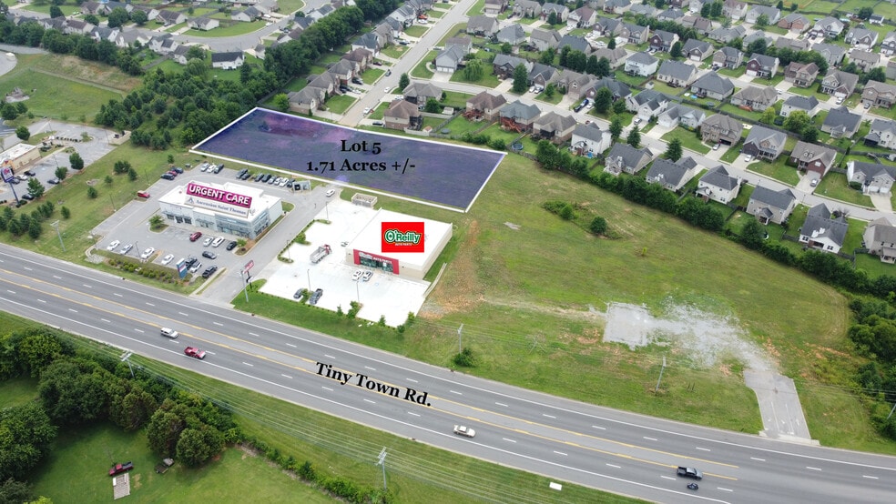 Lot 5 Tiny Town, Clarksville, TN à vendre - Aérien - Image 2 de 12