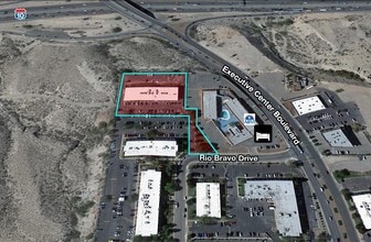 4050 Rio Bravo Dr, El Paso, TX - AERIAL map view