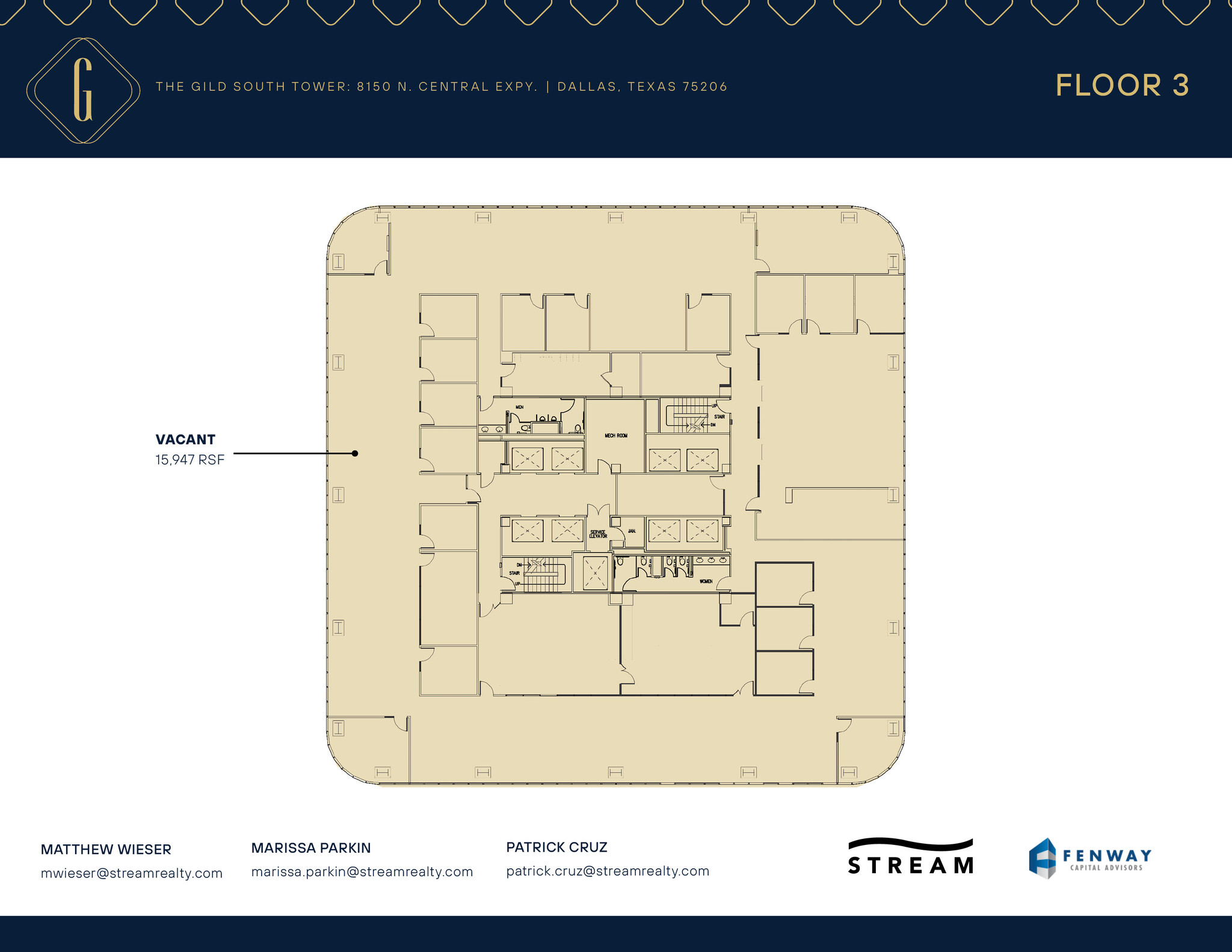 8350 N Central Expy, Dallas, TX for lease Floor Plan- Image 1 of 1