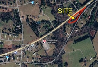 Rt. 221 & Pilgrim Rd., Goode, VA - Aérien Vue de la carte