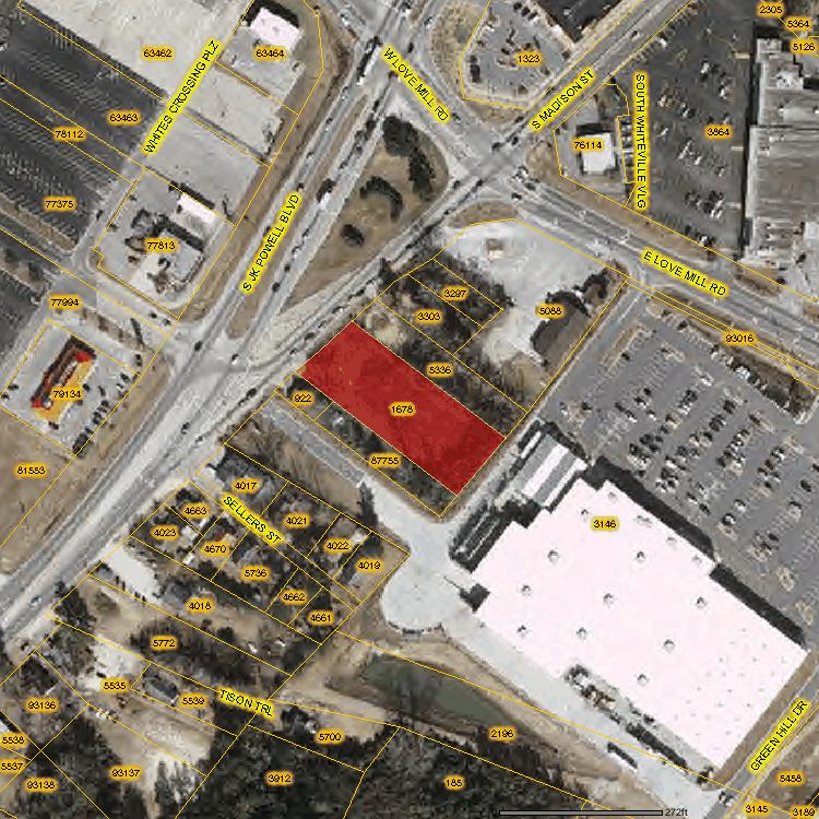 1811 S Madison St, Whiteville, NC à vendre Plan cadastral- Image 1 de 5