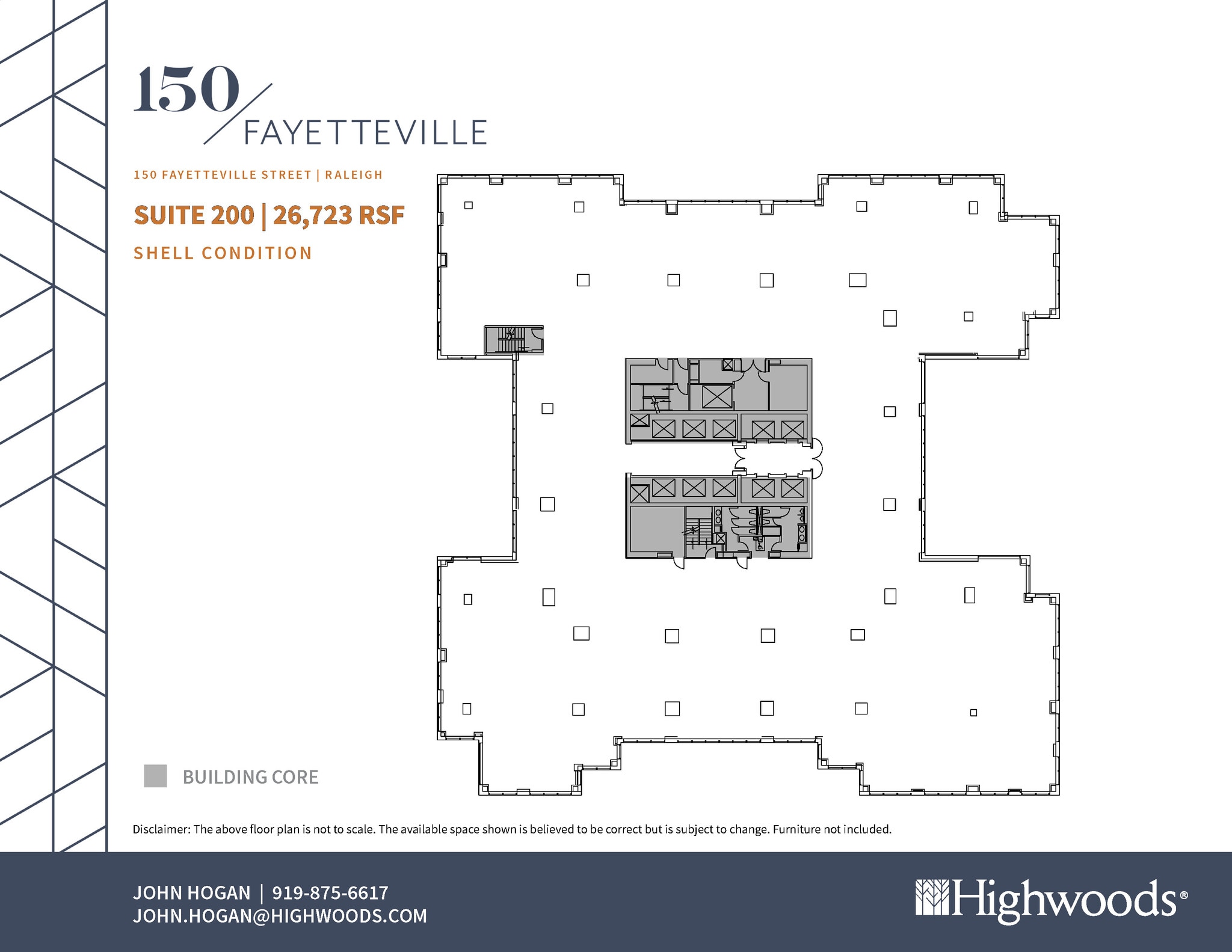 150 Fayetteville St, Raleigh, NC à louer Photo intérieure- Image 1 de 1