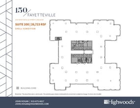 150 Fayetteville St, Raleigh, NC à louer Photo intérieure- Image 1 de 1