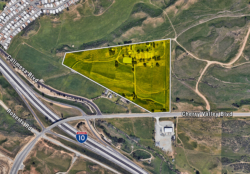 36240 Cherry Valley, Calimesa, CA for sale - Aerial - Image 2 of 4