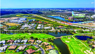 Summerlin Rd, Fort Myers, FL - Aérien  Vue de la carte - Image1