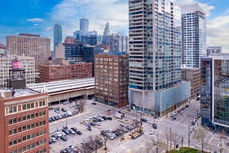 161 W Harrison St, Chicago, IL - Aérien Vue de la carte