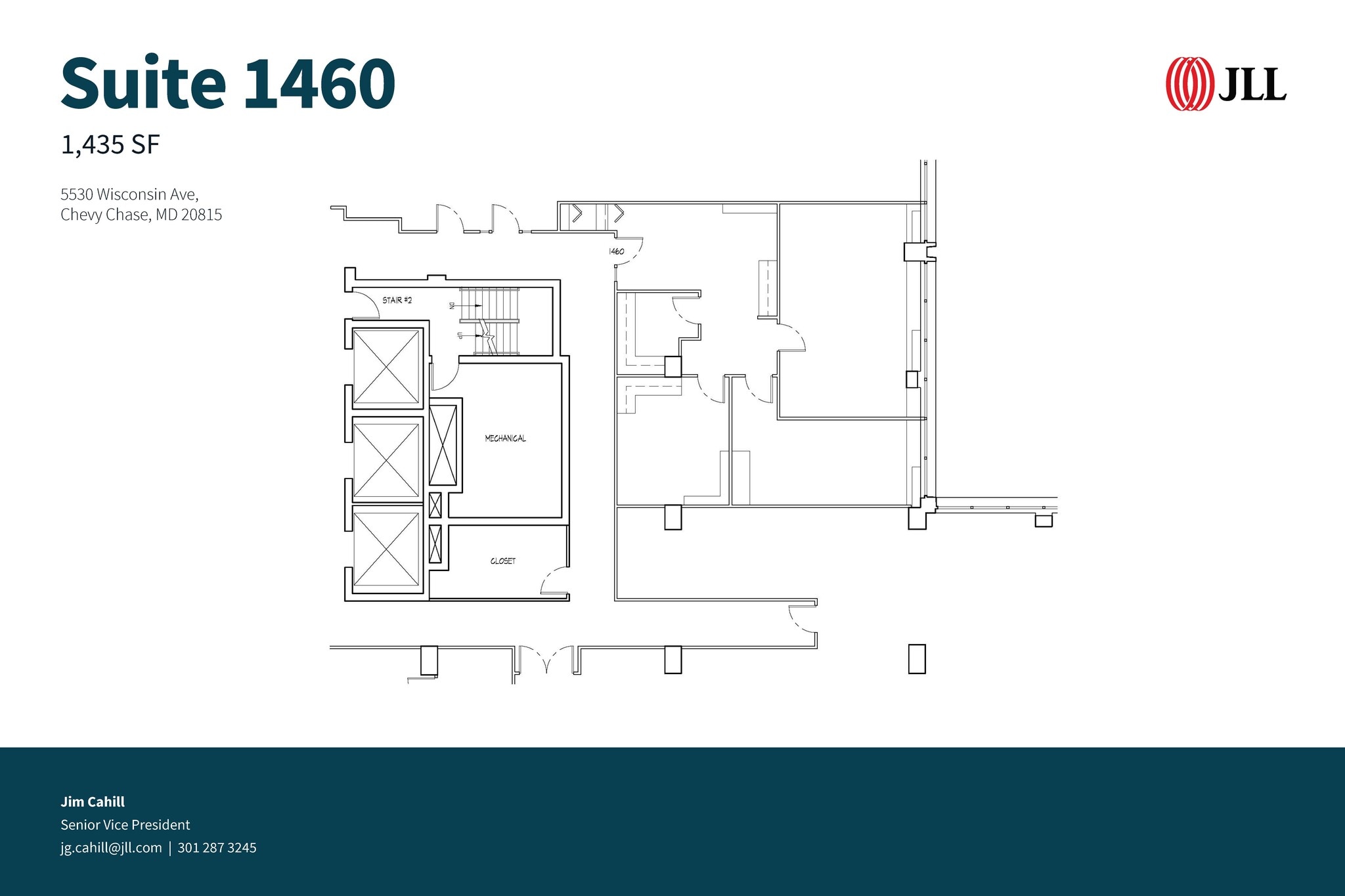 5530 Wisconsin Ave, Chevy Chase, MD for lease Floor Plan- Image 1 of 1