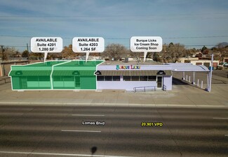 More details for 4201-4207 Lomas Blvd NE, Albuquerque, NM - Retail for Lease