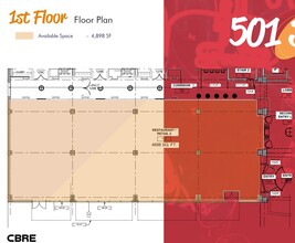 501 S 4th St, Louisville, KY for lease Floor Plan- Image 1 of 1