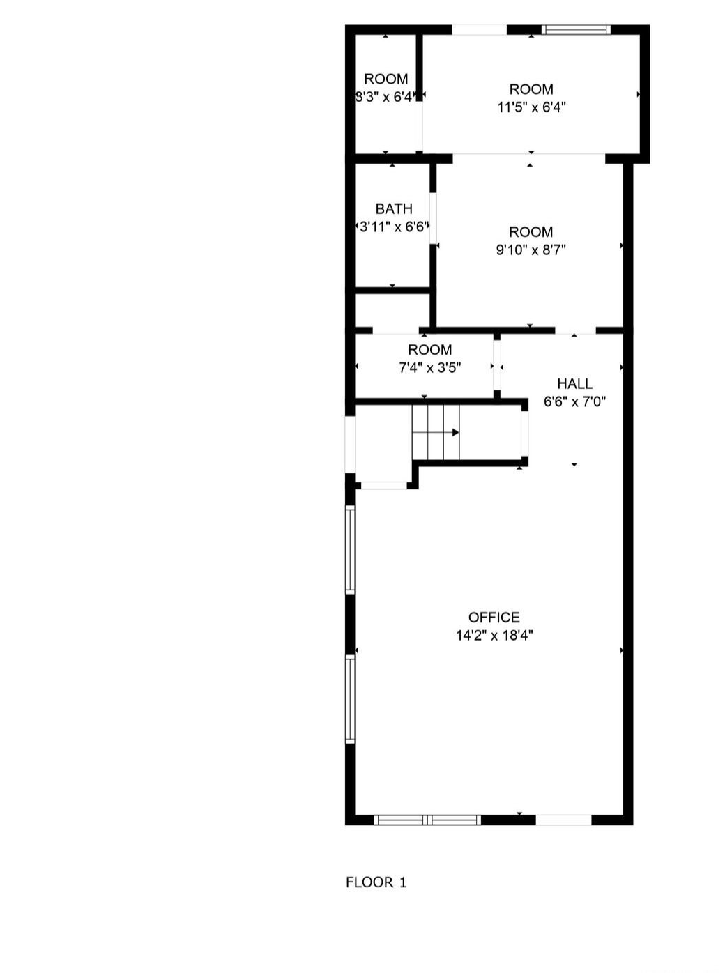 133 Cortland St, Lindenhurst, NY à louer Plan d’étage- Image 1 de 1