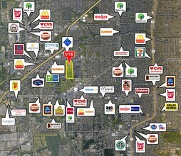 15601 Northline Rd, Southgate, MI - Aerial map view