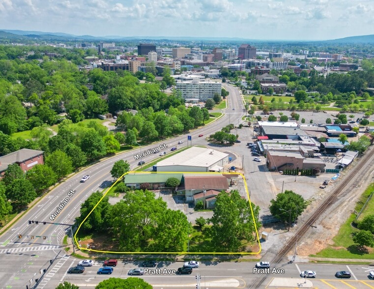 628 Meridian St N, Huntsville, AL for sale - Aerial - Image 2 of 15