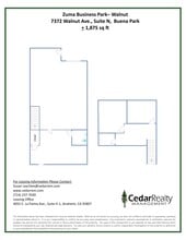 7372 Walnut Ave, Buena Park, CA à louer Plan de site- Image 1 de 1