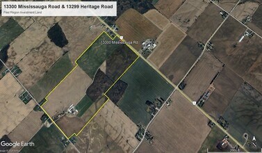 13303 Heritage Rd, Caledon, ON - Aerial  map view