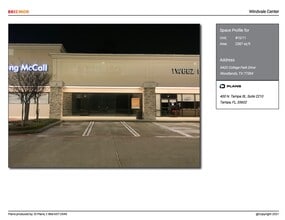 9420 College Park Dr, The Woodlands, TX for lease Site Plan- Image 1 of 1