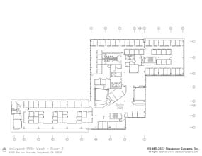 959 Seward St, Los Angeles, CA à louer Plan d’étage- Image 1 de 1
