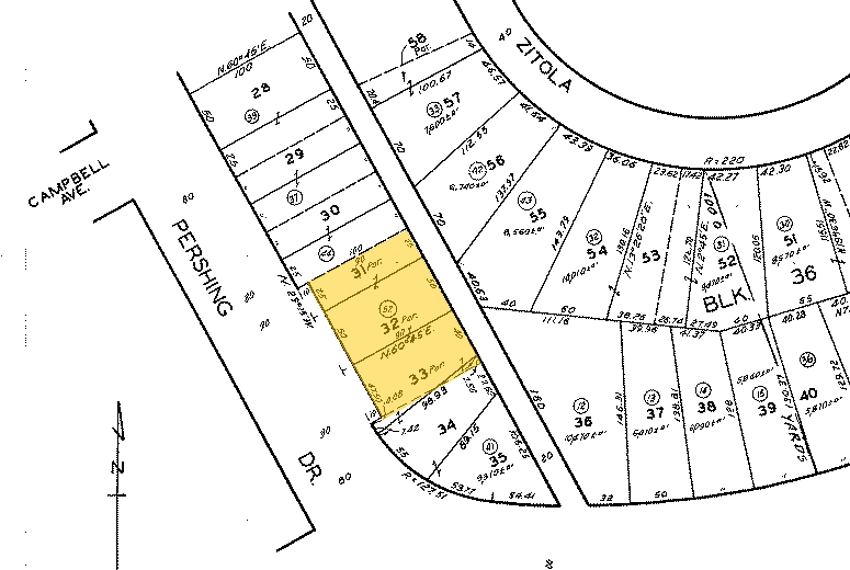 8416-8432 Pershing Dr, Playa del Rey, CA for lease - Plat Map - Image 2 of 28