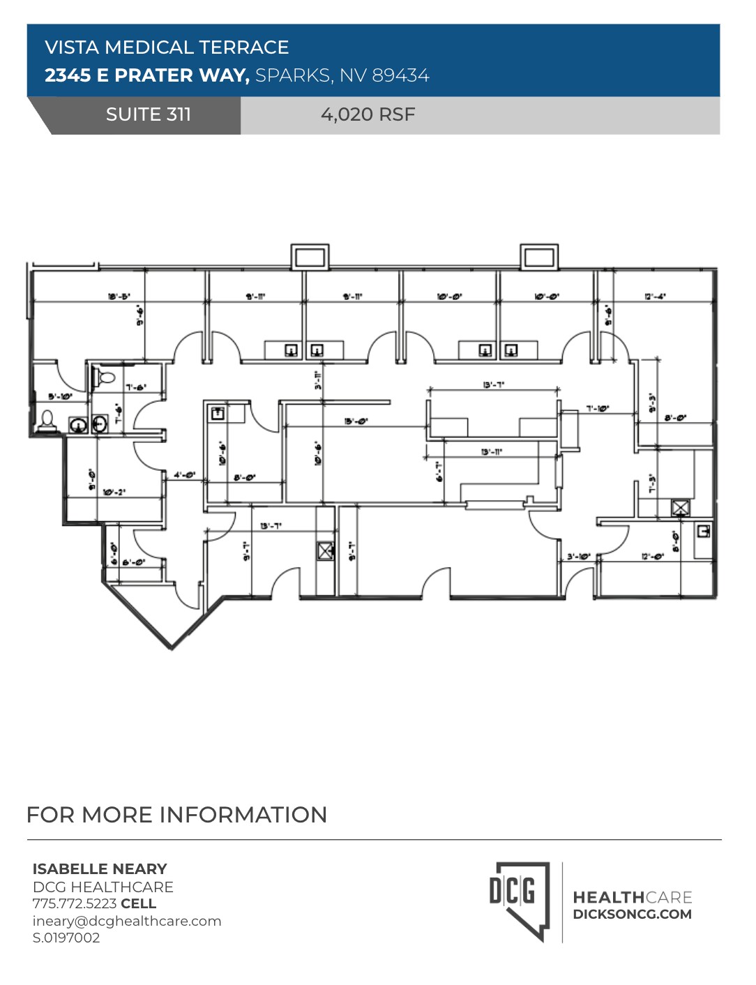 2345 E Prater Way, Sparks, NV for lease Floor Plan- Image 1 of 1
