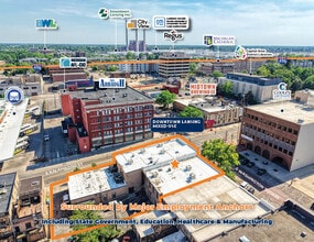 329-337 S Washington Sq, Lansing, MI - Aerial map view - Image1