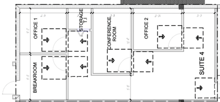 3383 NW 7th St, Miami, FL à louer Plan d’étage- Image 1 de 1