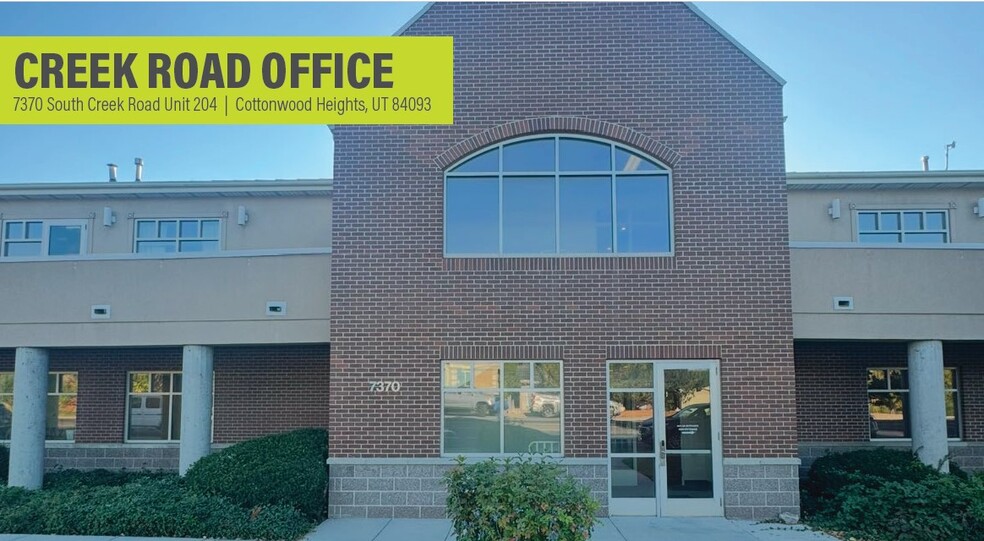 7370 Creek Rd, Sandy, UT for lease - Building Photo - Image 1 of 14