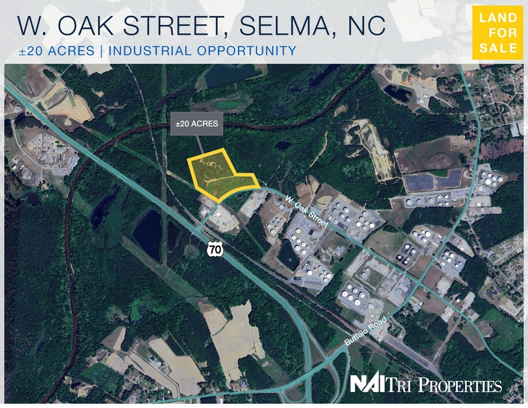 W. Oak St, Selma, NC for sale - Building Photo - Image 1 of 1