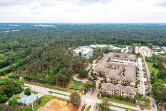 1575 Sawdust Rd, The Woodlands, TX - AERIAL  map view