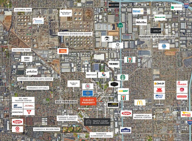 Plus de détails pour Torrance Blvd and Sartori Ave, Torrance, CA - Commerce de détail à vendre