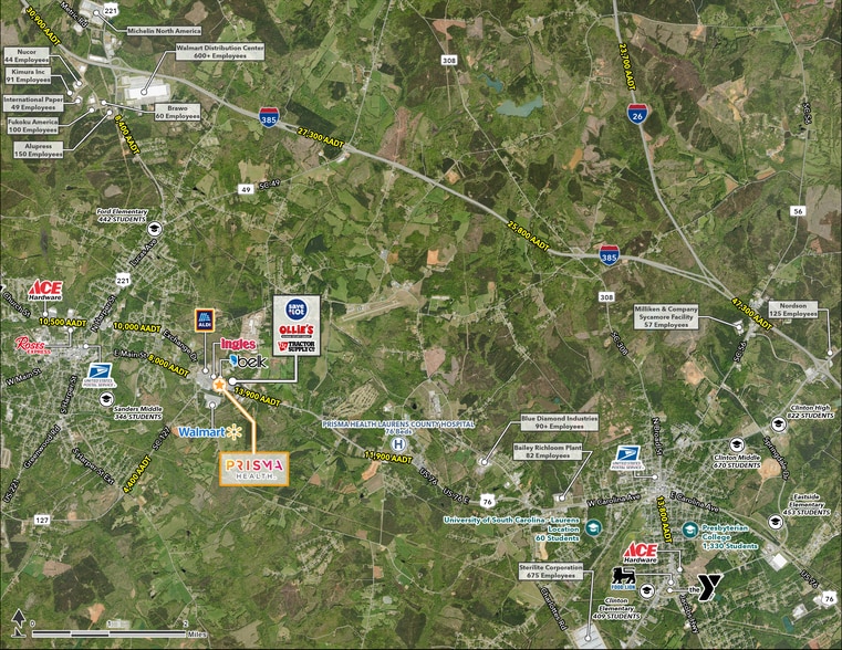 913 E Main St, Laurens, SC for sale - Building Photo - Image 2 of 3