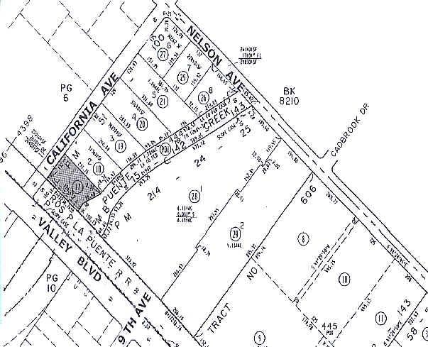 110-122 N California Ave, City of Industry, CA à louer - Plan cadastral - Image 2 de 2