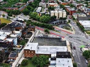 1010 W North Ave, Baltimore, MD - Aerial map view