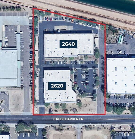2620 E Rose Garden Ln, Phoenix, AZ à louer - Photo du bâtiment - Image 3 de 4