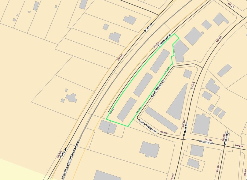 120 S Village Ln, Davidson, NC à vendre - Plan cadastral - Image 2 de 5