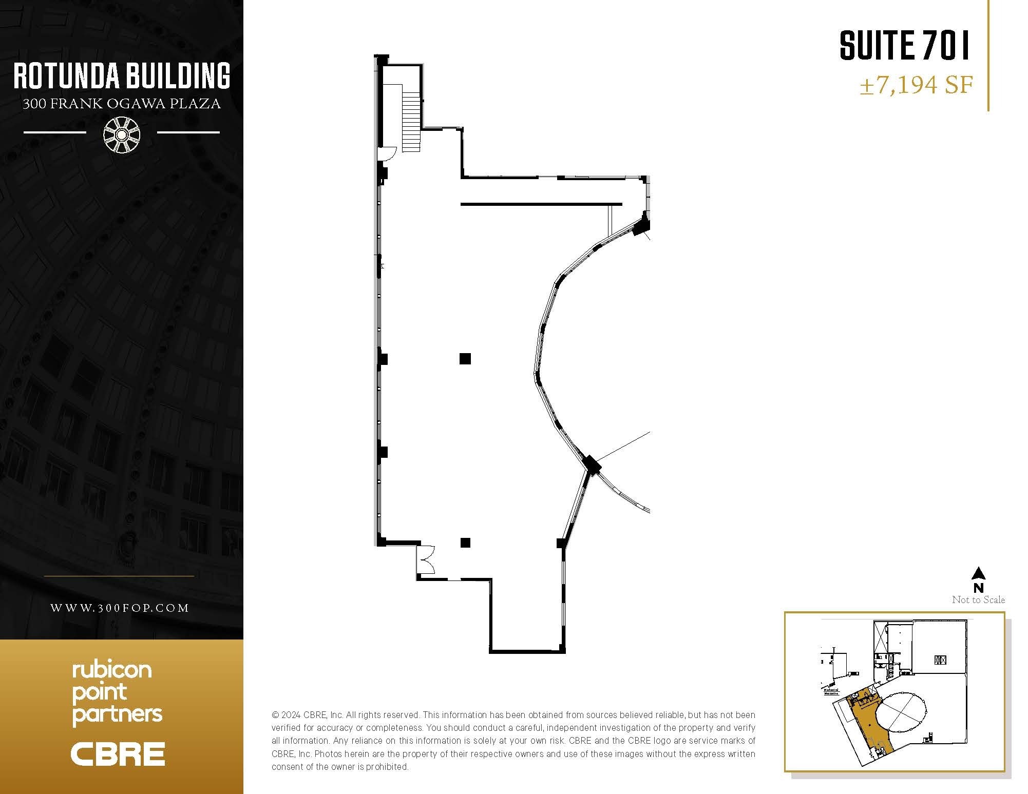 300 Frank H Ogawa Plz, Oakland, CA for lease Floor Plan- Image 1 of 1
